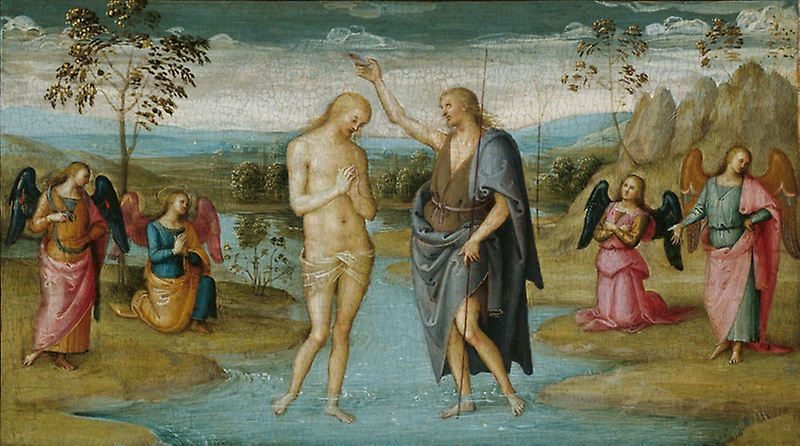 800x446 The Baptism Of Christ The Art Institute Of Chicago - The Baptism Of Christ Painting