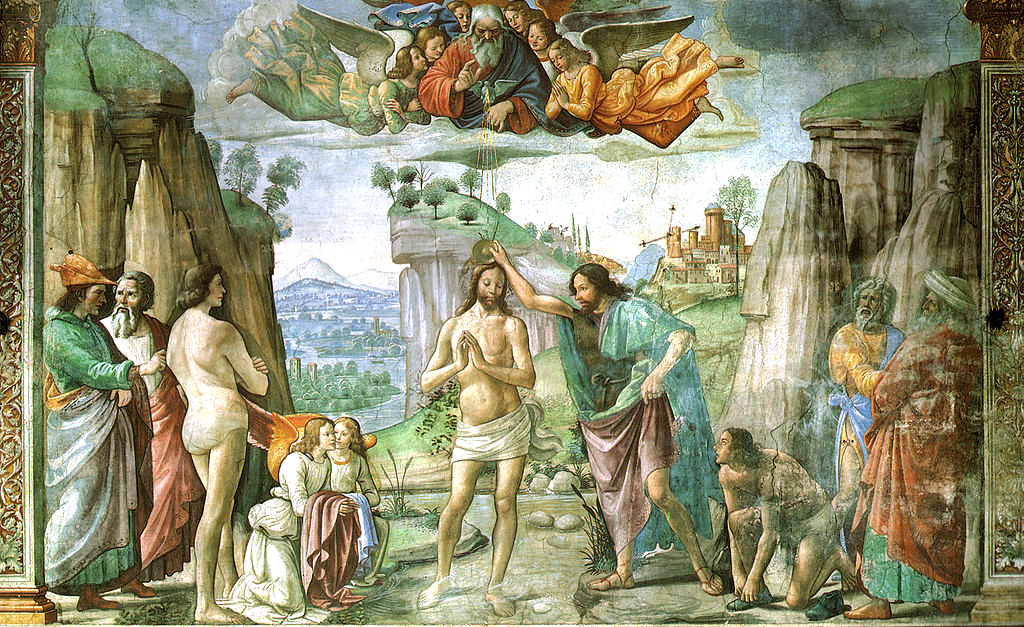 1024x627 Baptism Of Christ In Art - The Baptism Of Christ Painting
