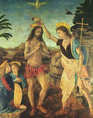 371x471 Music Notes For Jan. 10 - The Baptism Of Christ Painting