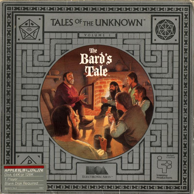 800x800 The Bard's Tale - The Bard Painting