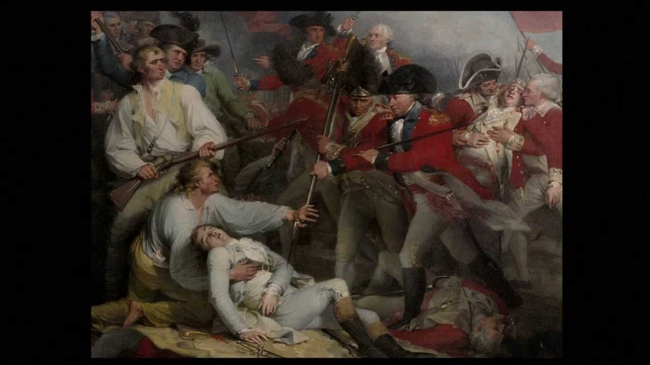 1280x720 Battle Of Bunker Hill Almost Chosen People - The Battle Of Bunker Hill Painting