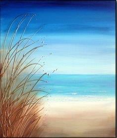 236x280 Creative Canvas! Sunset Bay Or Beach Painting - The Beach Painting