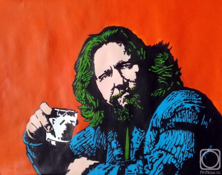 750x590 Painting (The Big Buy On Artnow.ru - The Big Lebowski Painting