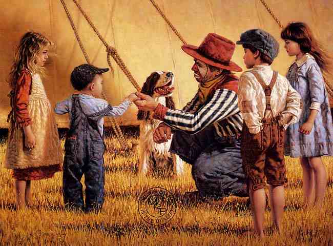 650x480 Jim Daly - The Big Moment Painting