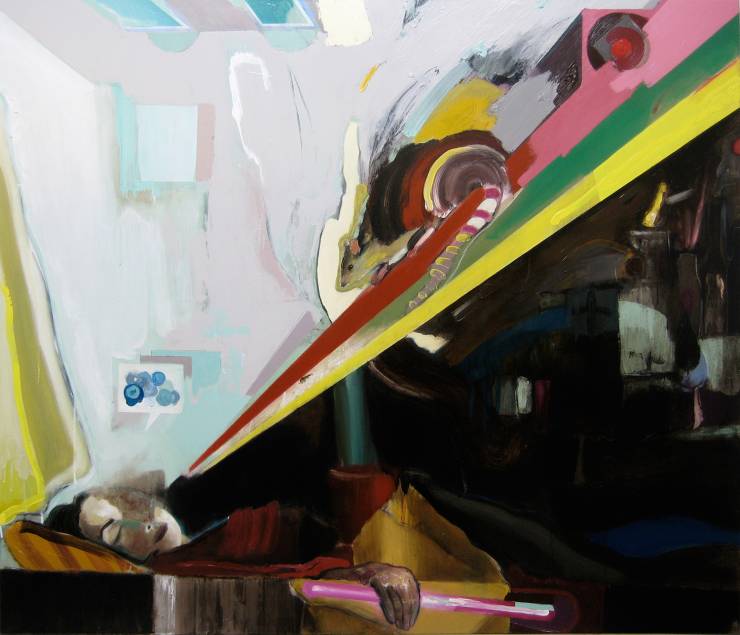 740x635 The Long Sleep Marck Fink Beauton Art Gallery Paintings - The Big Sleep Painting