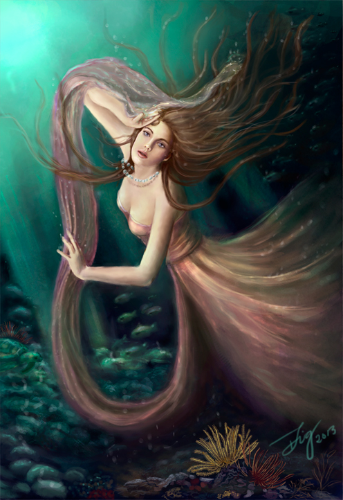 496x722 The Big Sleep By Freyjasig - The Big Sleep Painting