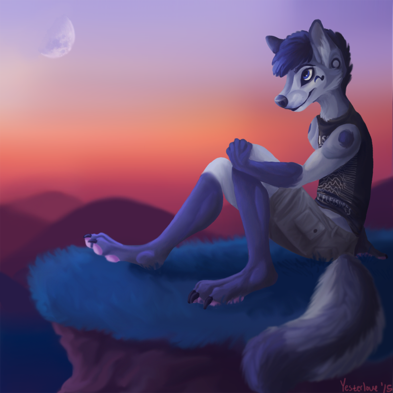 800x800 The Big Sleep By Singingfoxes - The Big Sleep Painting