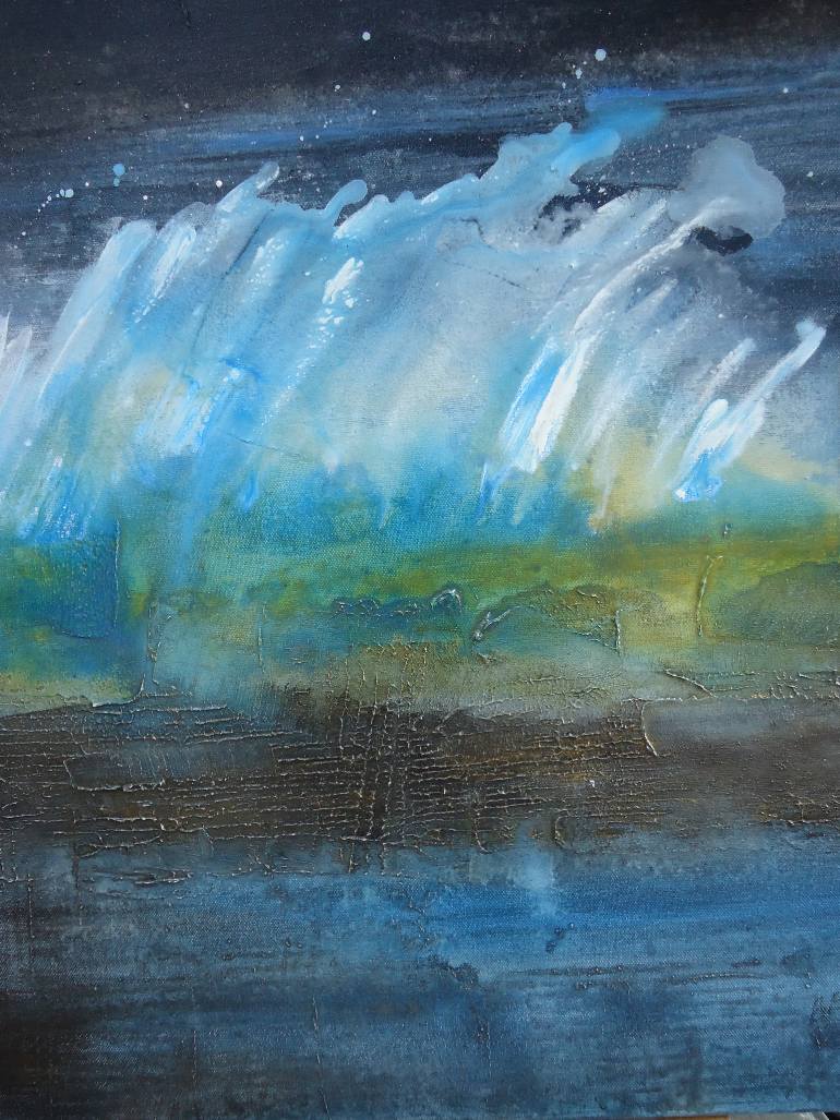 770x1027 Saatchi Art The Big Wave Painting By Frances Burns - The Big Wave Painting