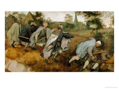 400x300 The Blind Leading The Blind, 1568 Giclee Print By Pieter Bruegel - The Blind Leading The Blind Painting