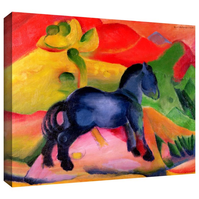 700x700 Artwall - The Blue Horse Painting