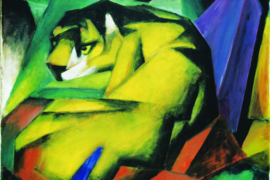 553x369 A World Elsewhere Franz Marc - The Blue Rider Painting