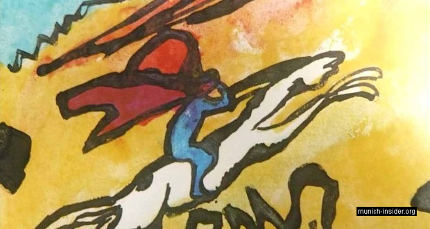 620x330 Wassily Kandinsky Following Footsteps - The Blue Rider Painting