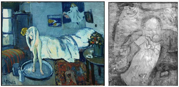 700x341 Picasso Portrait, Hidden For More Than A Century, Found Under - The Blue Room Painting