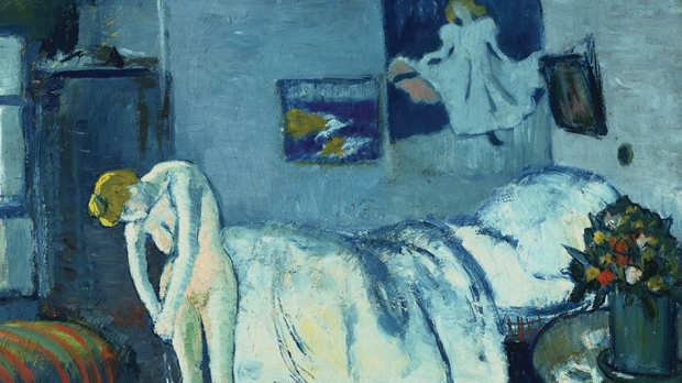 620x348 The Blue Room' By Picasso Reveals Mysterious Portrait Guardian - The Blue Room Painting