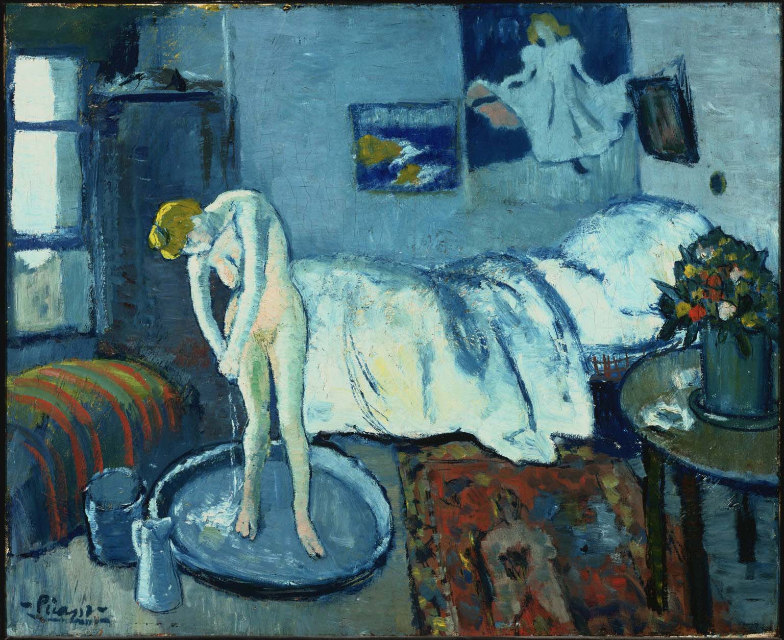 1536x1254 The Blue Room (Picasso) - The Blue Room Painting