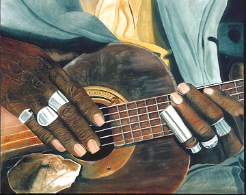 360x285 Paintings Richard Wayne Dean - The Blues Painting