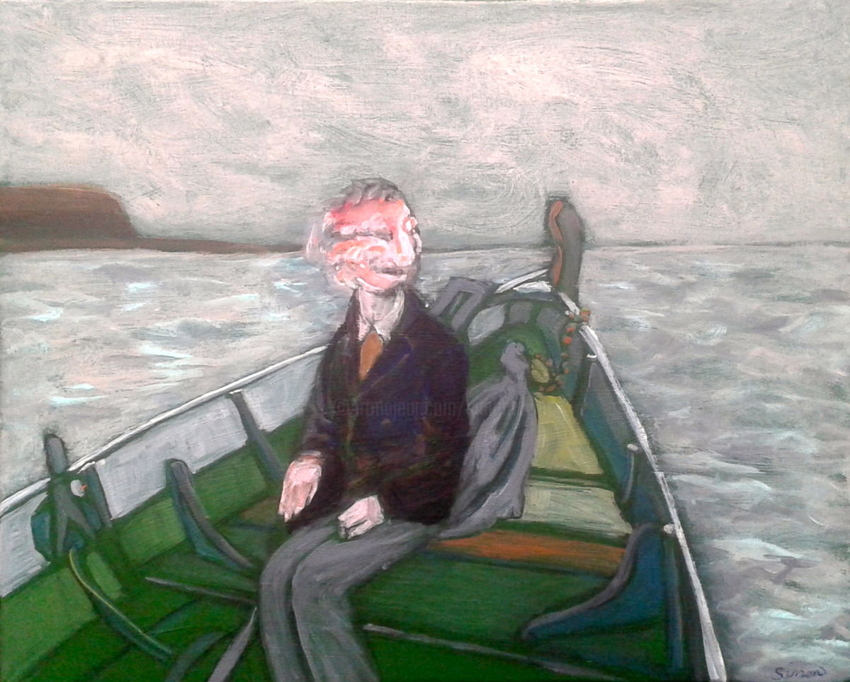 1200x963 Boat Trip (Simon Taylor) - The Boat Trip Painting