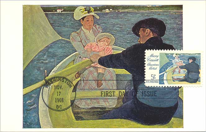 663x424 Postcardy The Postcard Explorer The Boating Party By Mary Cassatt - The Boating Party Painting By Mary Cassatt