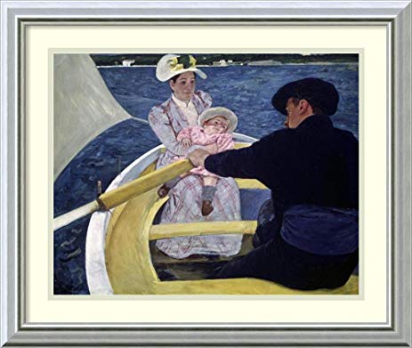 The Boating Party Painting By Mary Cassatt at PaintingValley.com ...