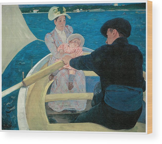 The Boating Party Painting By Mary Cassatt at PaintingValley.com ...