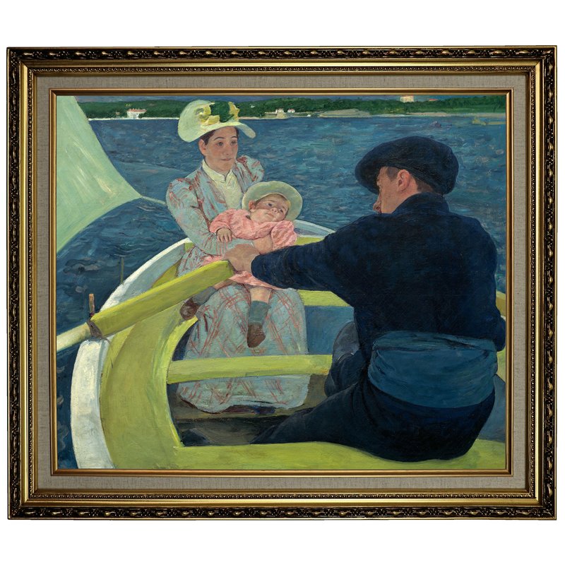 The Boating Party Painting By Mary Cassatt at PaintingValley.com ...