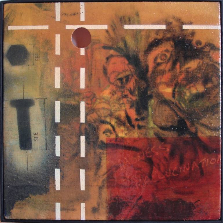 770x770 Saatchi Art See! Feel! Bolt! Painting By Thomas Smith - The Bolt Painting