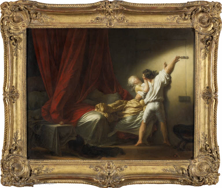 768x649 The Bolt Louvre Museum Paris - The Bolt Painting