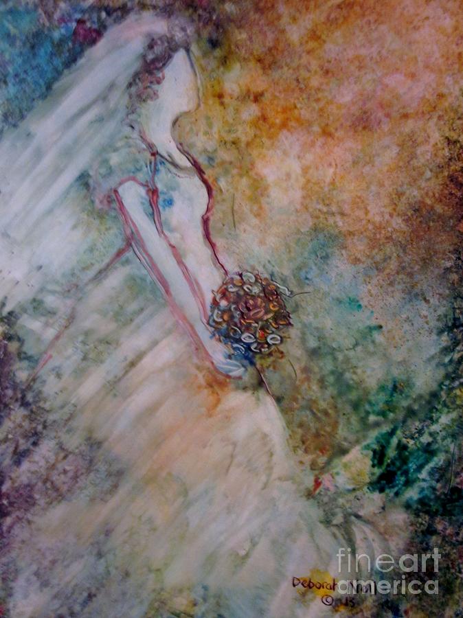 674x900 The Spirit And The Bride Painting By Deborah Nell - The Bride Painting