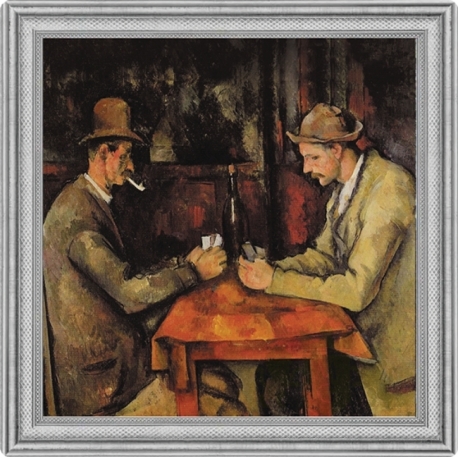 The Card Players Painting At PaintingValley.com | Explore Collection Of ...