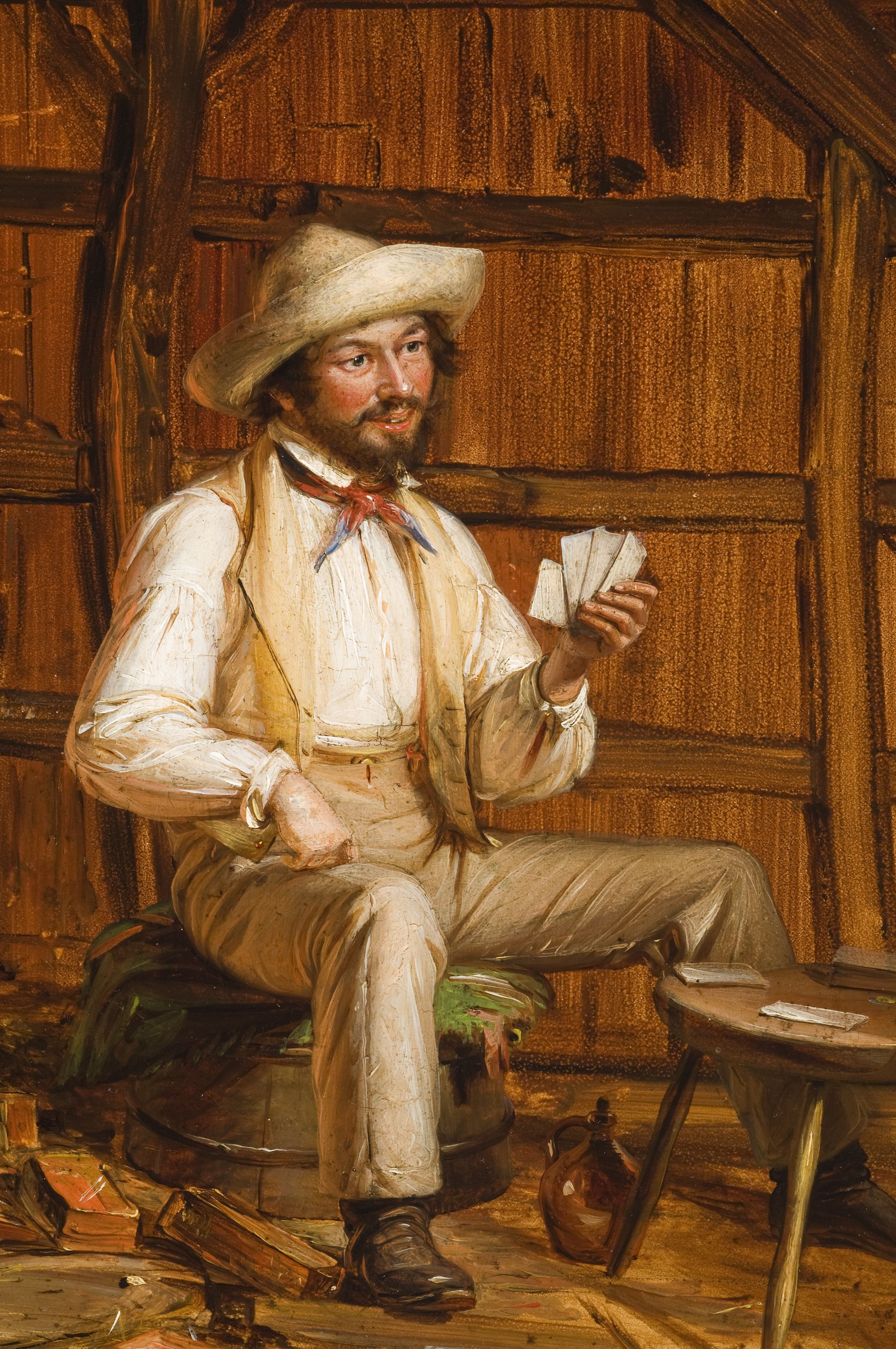 2848x4288 The Card Players Reynolda House Museum Of American Art - The Card Players Painting