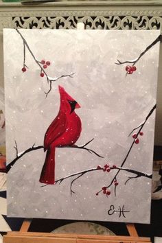 236x354 Painting Cardinal Painting Projects Cardinals - The Cardinal Painting