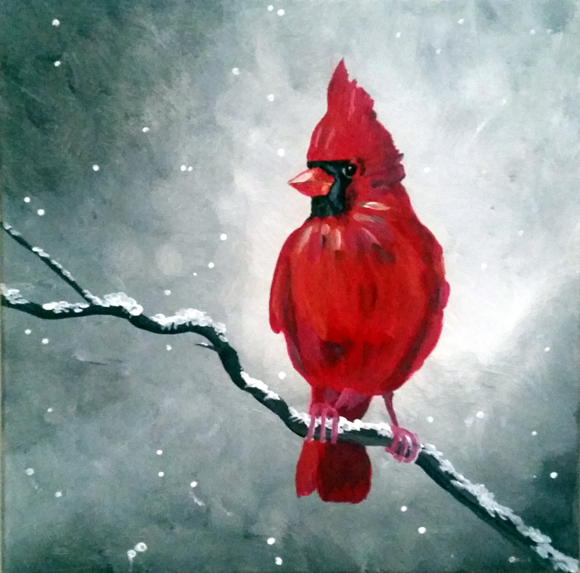 The Cardinal Painting at Explore collection of The Cardinal Painting