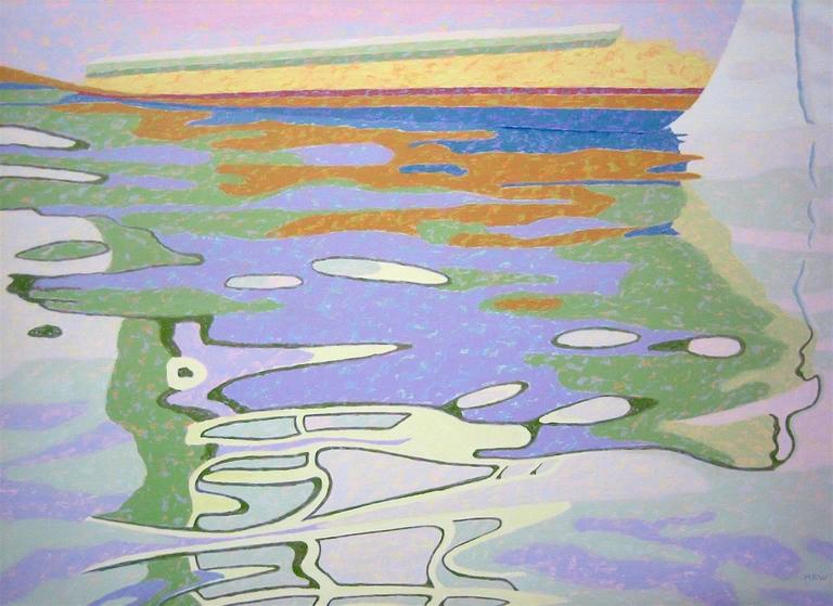 768x559 Marcia Wise - The Catch Painting