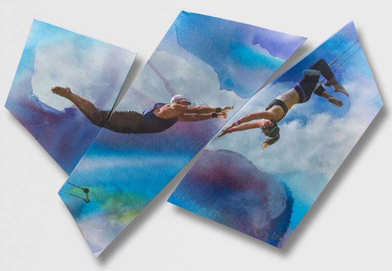 770x532 Saatchi Art The Catch Painting By Paul Brandejs - The Catch Painting