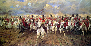300x152 Scotland Forever! - The Charge Of The Light Brigade Painting