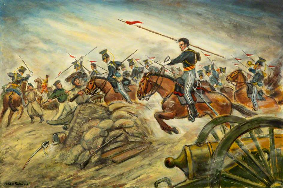 The Charge Of The Light Brigade Painting at PaintingValley.com ...