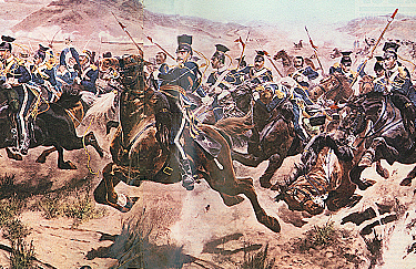 375x243 The Charge Of The Light Brigade - The Charge Of The Light Brigade Painting