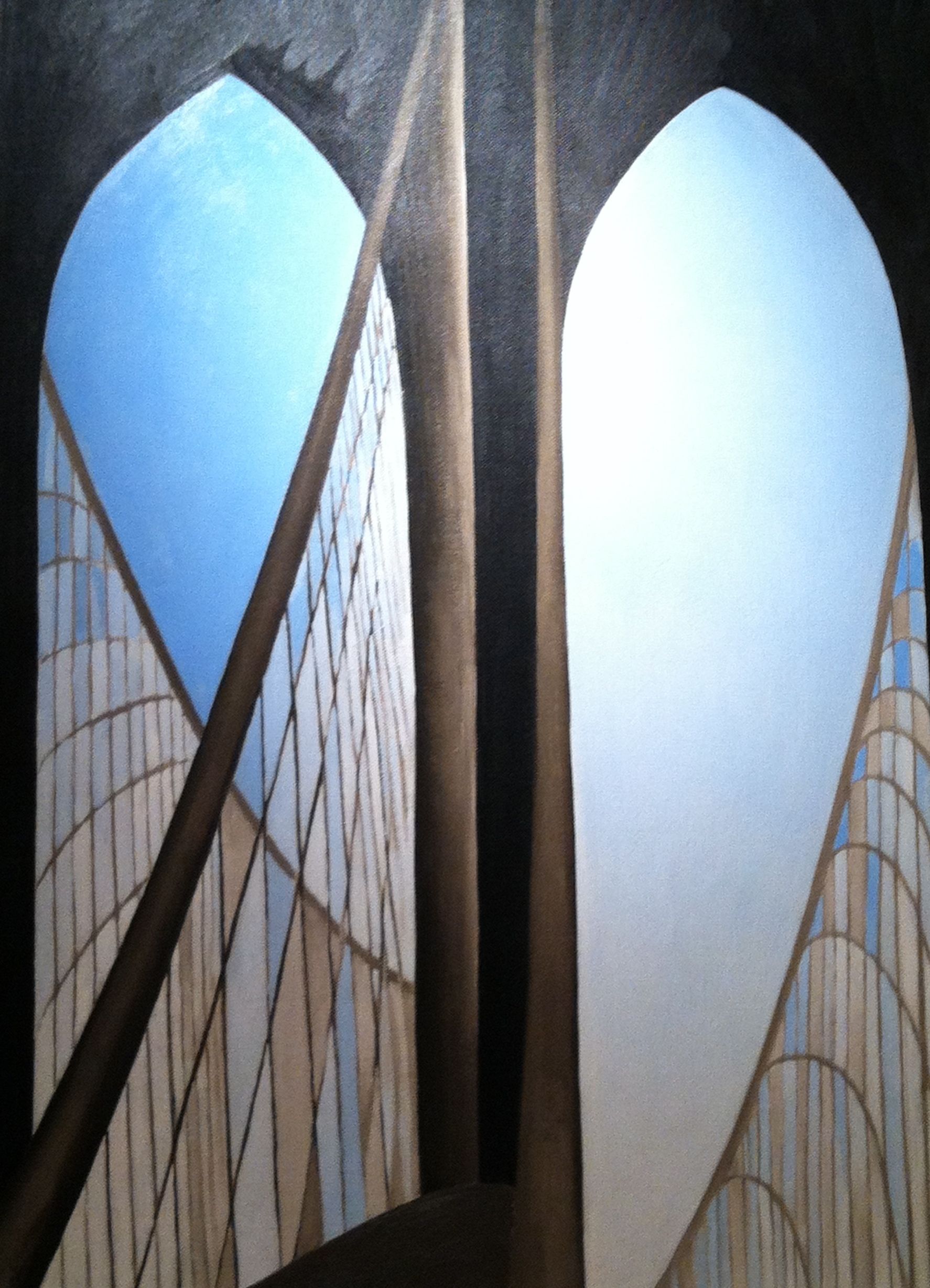 1774x2456 Georgia O'Keeffe's New York Paintings The Charnel House Artsy - The Charnel House Painting