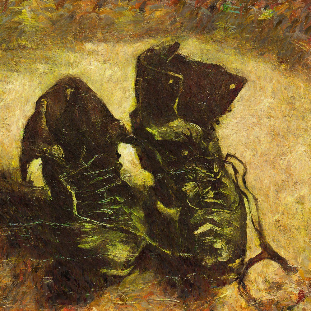 1000x1000 Schapiro Contra Heidegger The Controversy Over A Painting By Van - The Charnel House Painting