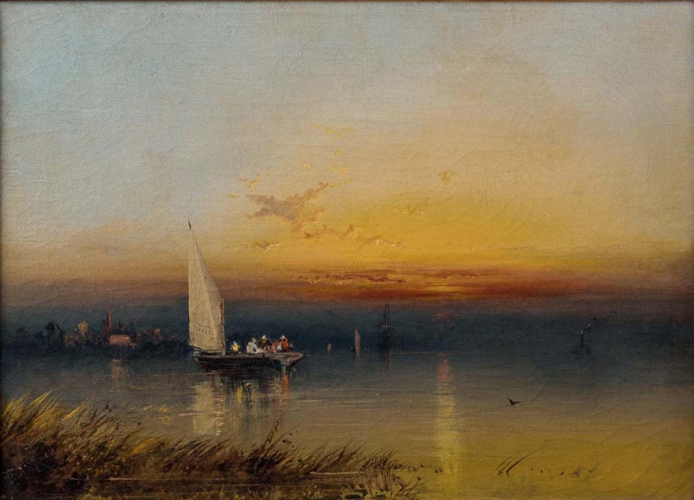 1400x1009 James Hamilton - The Chesapeake Painting