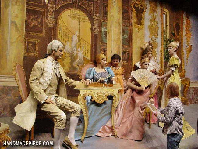 650x488 Francesco Beda The Chess Game Reproduction - The Chess Game Painting