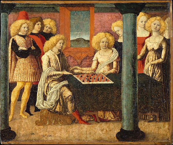 600x504 Liberale Da Verona The Chess Players The Met - The Chess Players Painting
