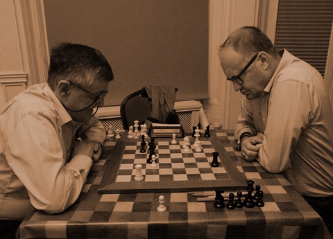 480x345 Surbiton Chess Club - The Chess Players Painting