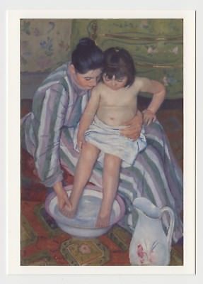 287x400 Modern Postcard (Large Size) - The Childs Bath Painting