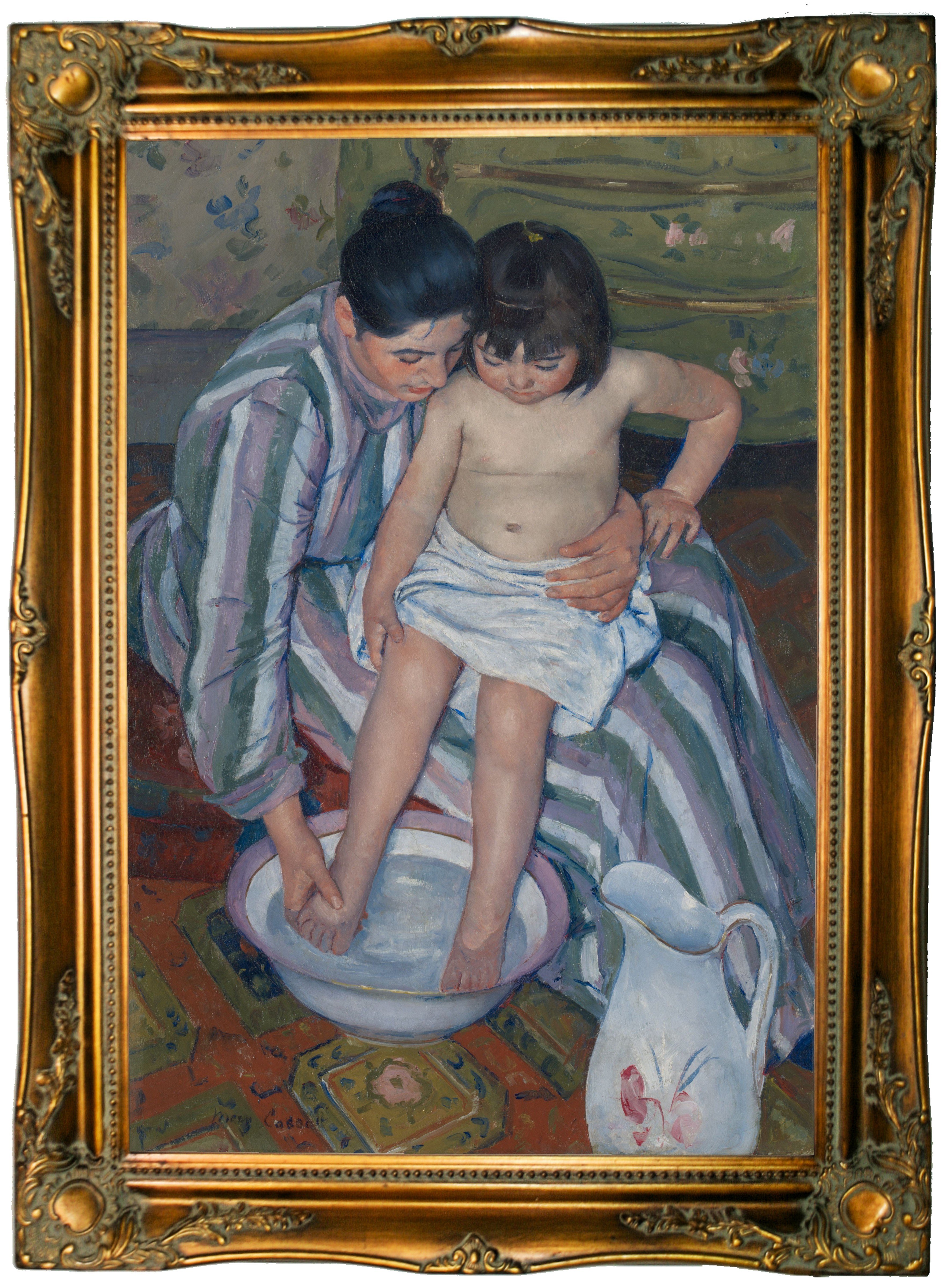 3546x4797 Astoria Grand - The Childs Bath Painting