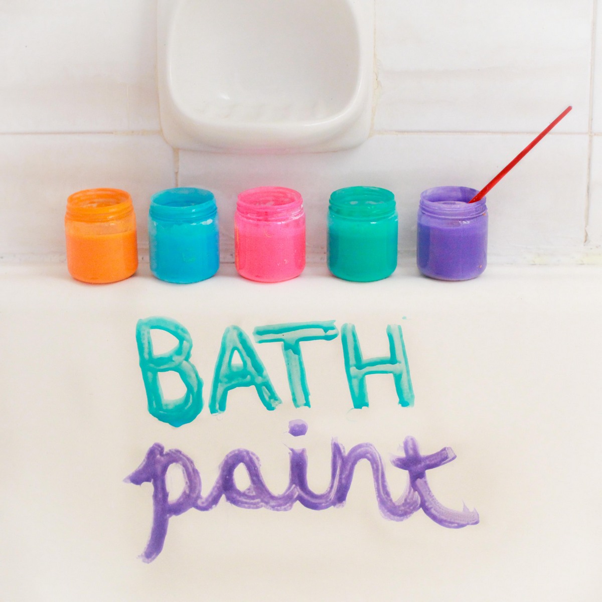 1200x1200 Homemade Bath Paint Recipe - The Childs Bath Painting