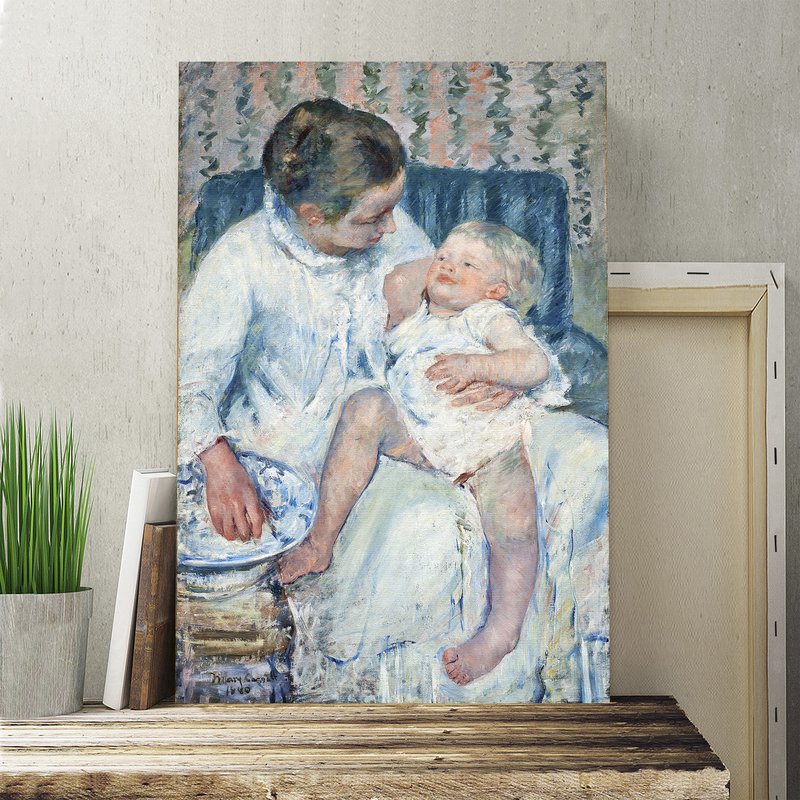 800x800 Big Box Art - The Childs Bath Painting