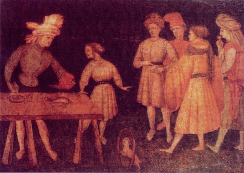 500x354 The Art Of Magic - The Conjurer Painting