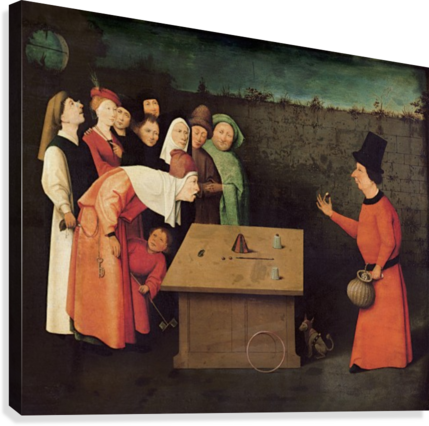 429x426 The Conjurer - The Conjurer Painting