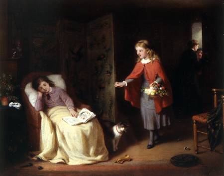 450x355 The Convalescent - The Convalescent Painting
